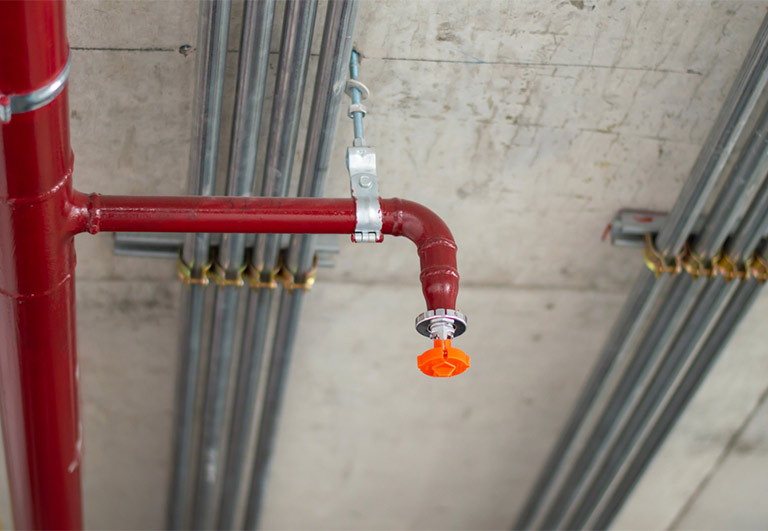 Fire piping