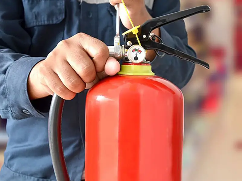 چگونگی دریافت خدمات شارژ کپسول آتش نشانی
