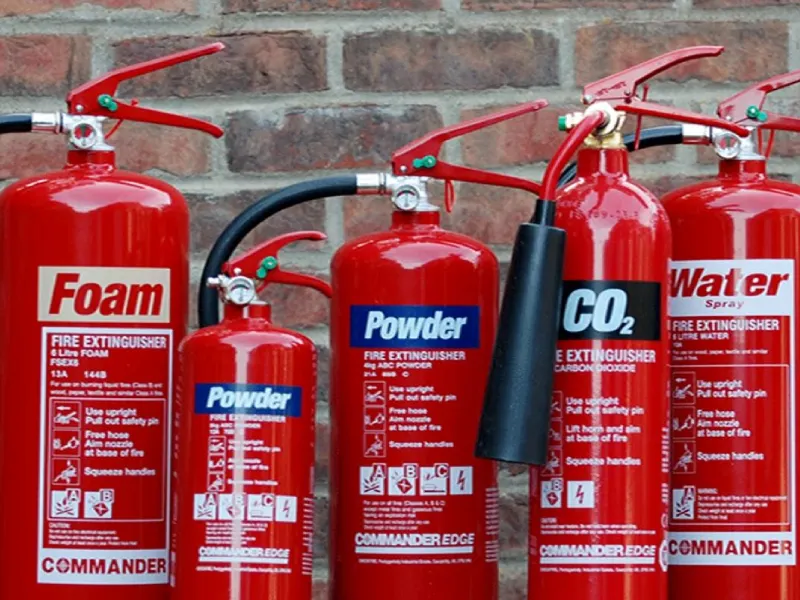 مشخصات کپسول آتش ‌نشانی آب و گاز استاندارد